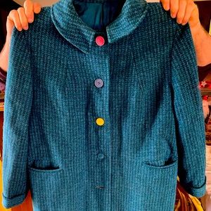 Harris tweed vintage coat